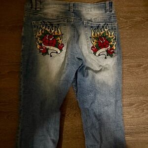 Alyssa Ninth Hall Flare Jeans size 14